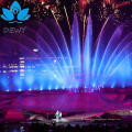 Musical dancing screen laser water show outdoor